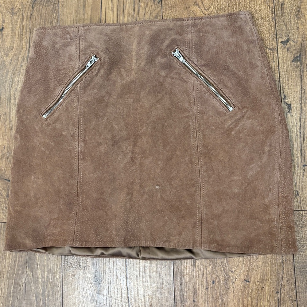 BlankNYC Mini Skirt Suede